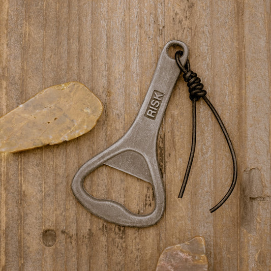 Vintage Bottle Opener Risk (Zinc)