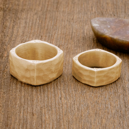 Strong + True Wide Ring (14K Solid Gold)