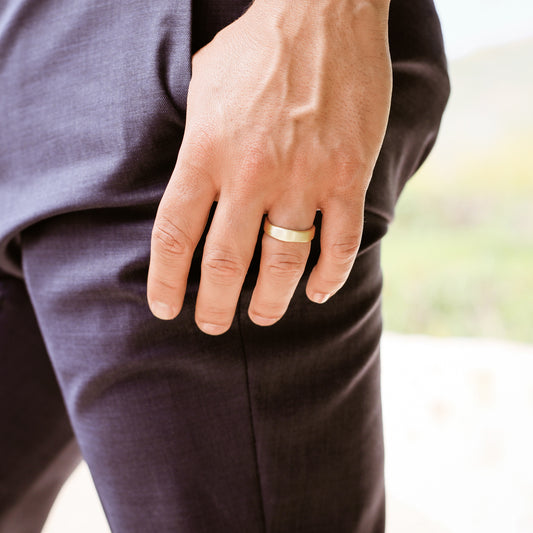 Summit Ring (14K Solid Gold)