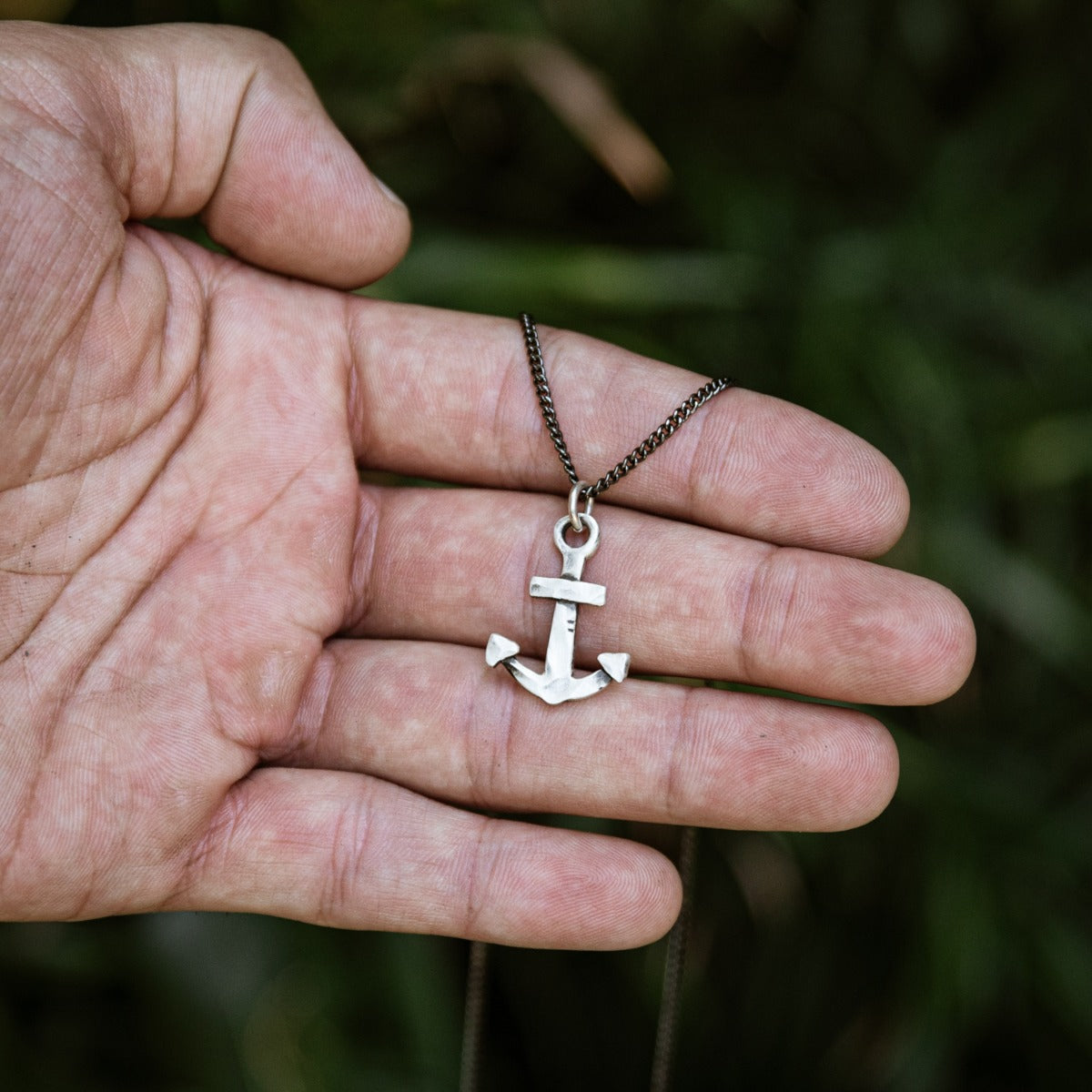 Anchor of My Soul Necklace [Sterling Silver]