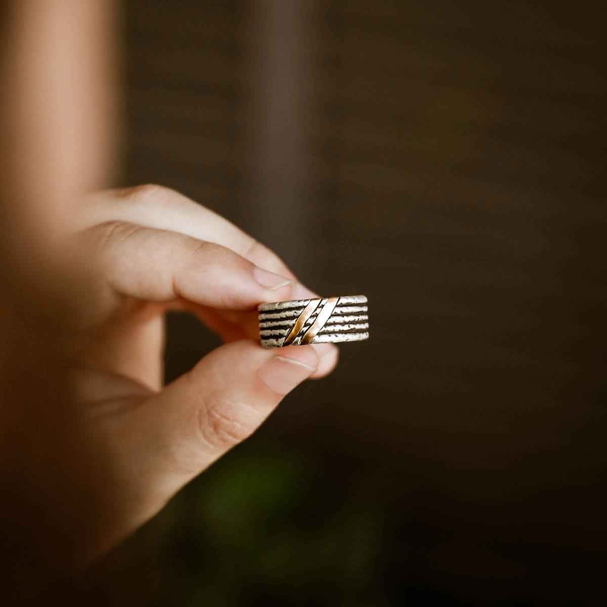  handcrafted in sterling silver