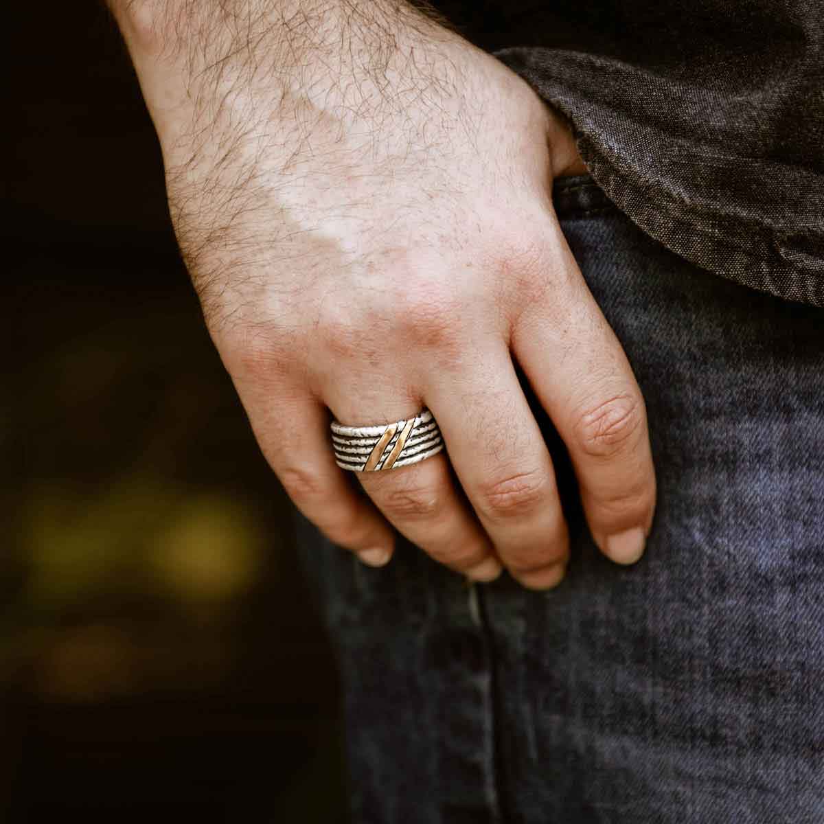  handcrafted in sterling silver
