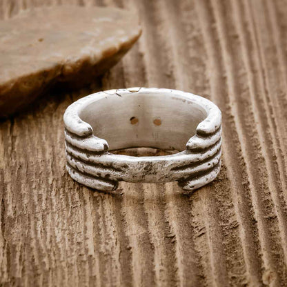  handcrafted in sterling silver