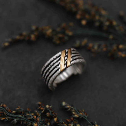 man wearing a Seven Ring