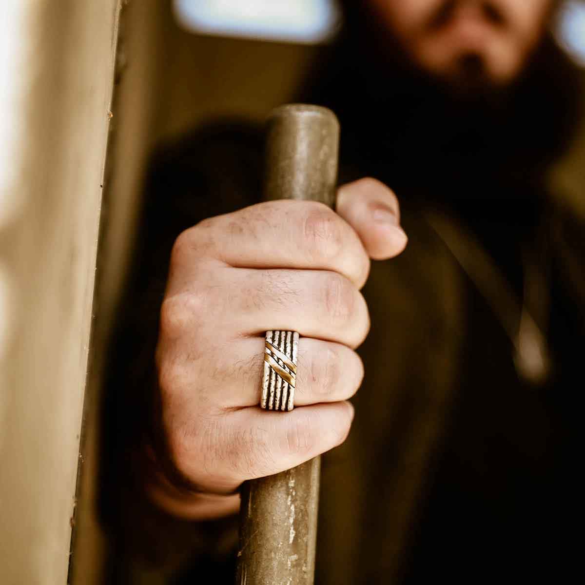  handcrafted in sterling silver
