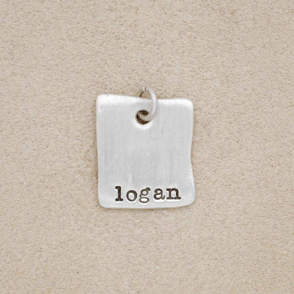 Square Tag (Sterling Silver)