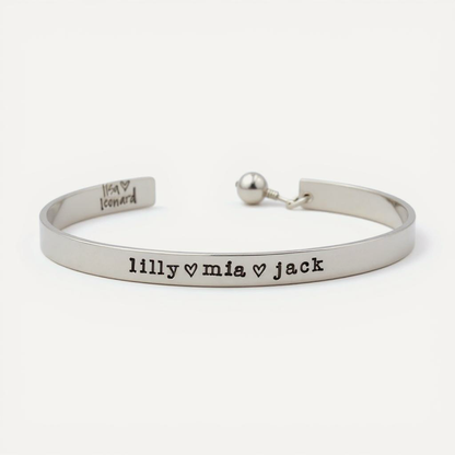 Thin Sterling Cuff (Sterling Silver)