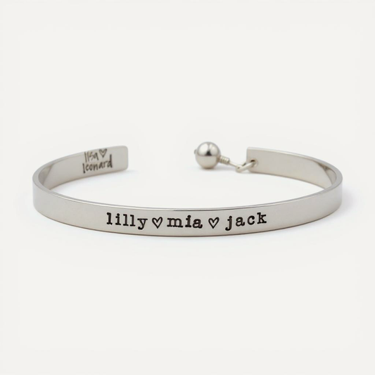 Thin Sterling Cuff (Sterling Silver)
