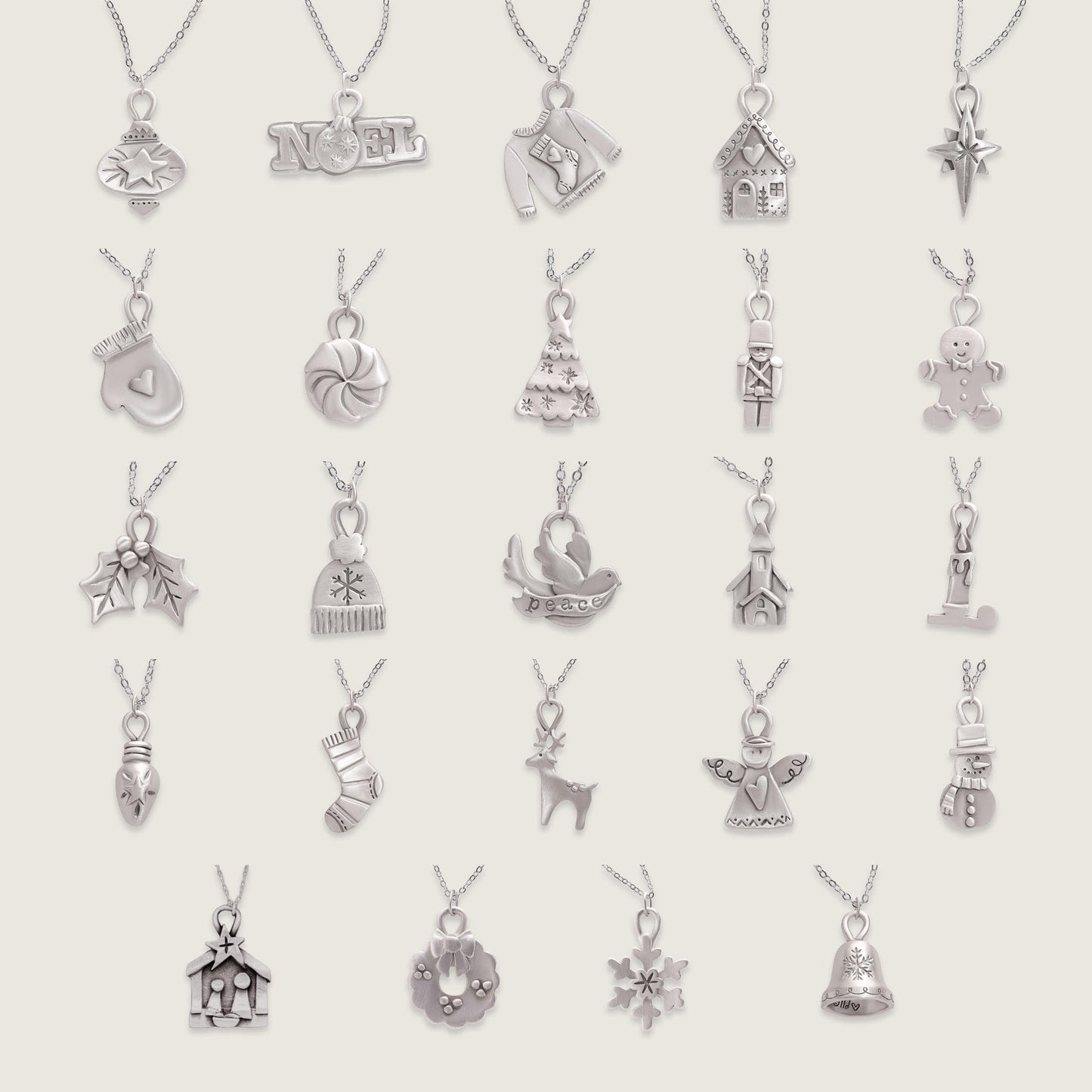 My Five Favorites Necklaces Collection (Pewter)