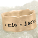 Very Fine Line Ring {14K Solid Gold}