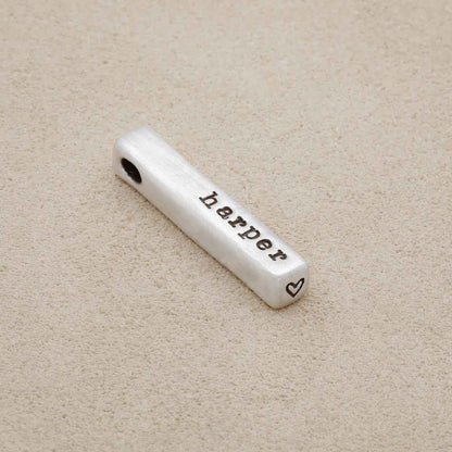 What Matters Most Charm - 2 Sides (Sterling Silver)