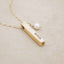 What Matters Most Necklace - 1 Side {14K Solid Gold}
