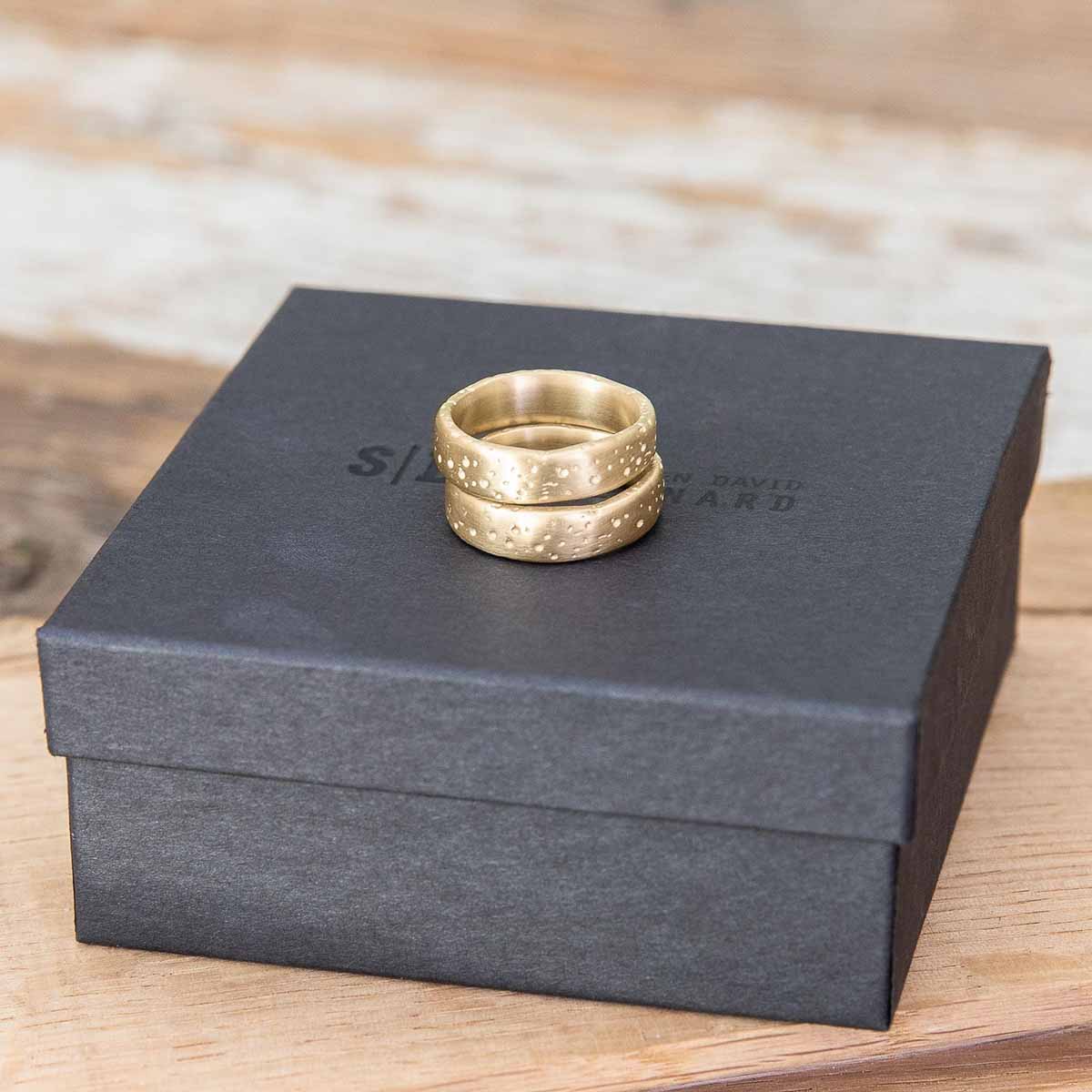 Withstand Stacking Ring (14K Solid Gold)