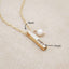 Word of the Year Necklace - 2 sides {10K Solid Gold}