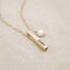 Word of the Year Necklace - 2 sides {14K Solid Gold}